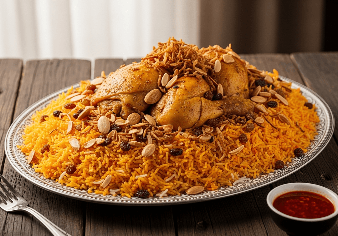 طريقة عمل الكبسة السعودية بالدجاج على أصولها: دليلك الشامل لطبق "يبيض الوجه"!