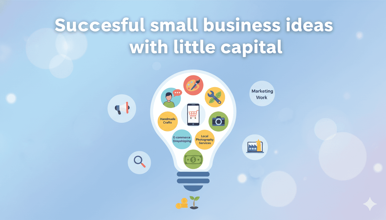 أفكار مشاريع صغيرة ناجحة برأس مال قليل