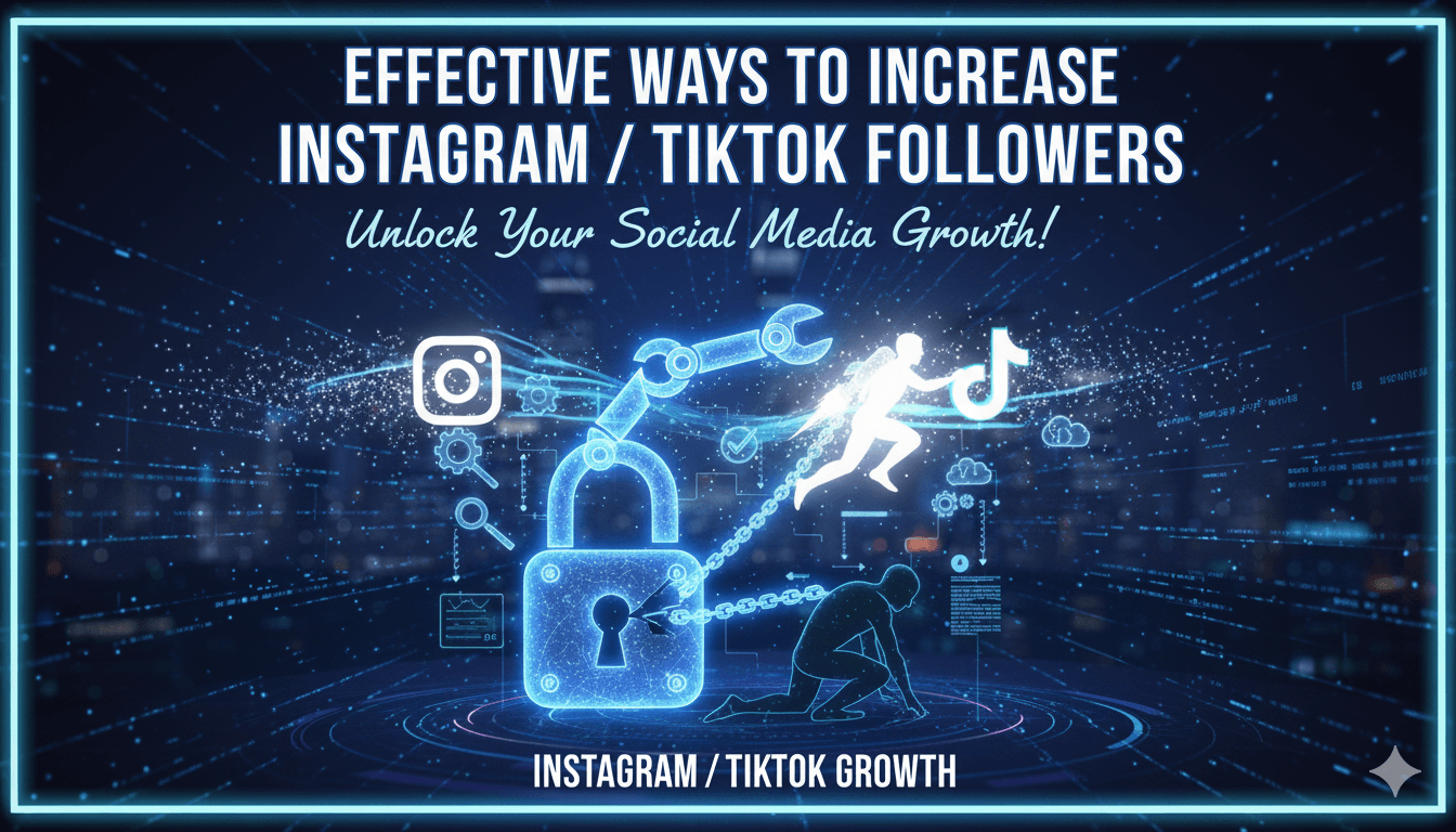 طرق فعالة لزيادة متابعين انستجرام / تيك توك