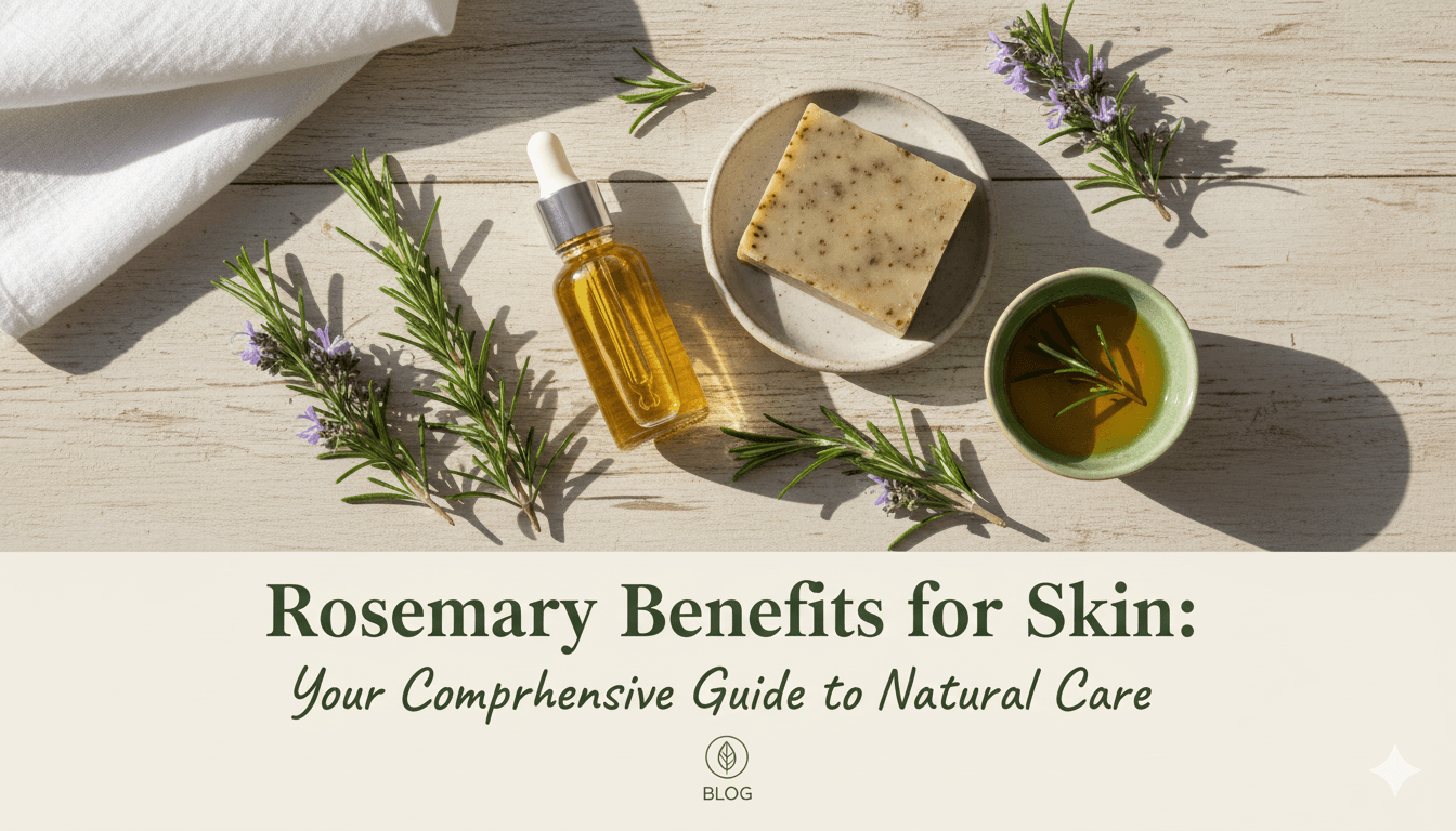 فوائد إكليل الجبل للبشرة: دليلك الشامل للعناية الطبيعية