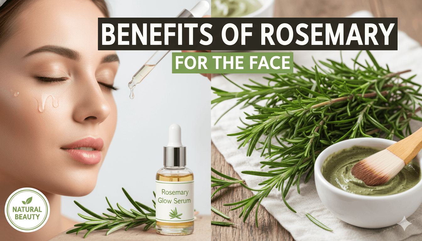 فوائد اكليل الجبل للوجه: دليل شامل لجلان مشرق وصحي