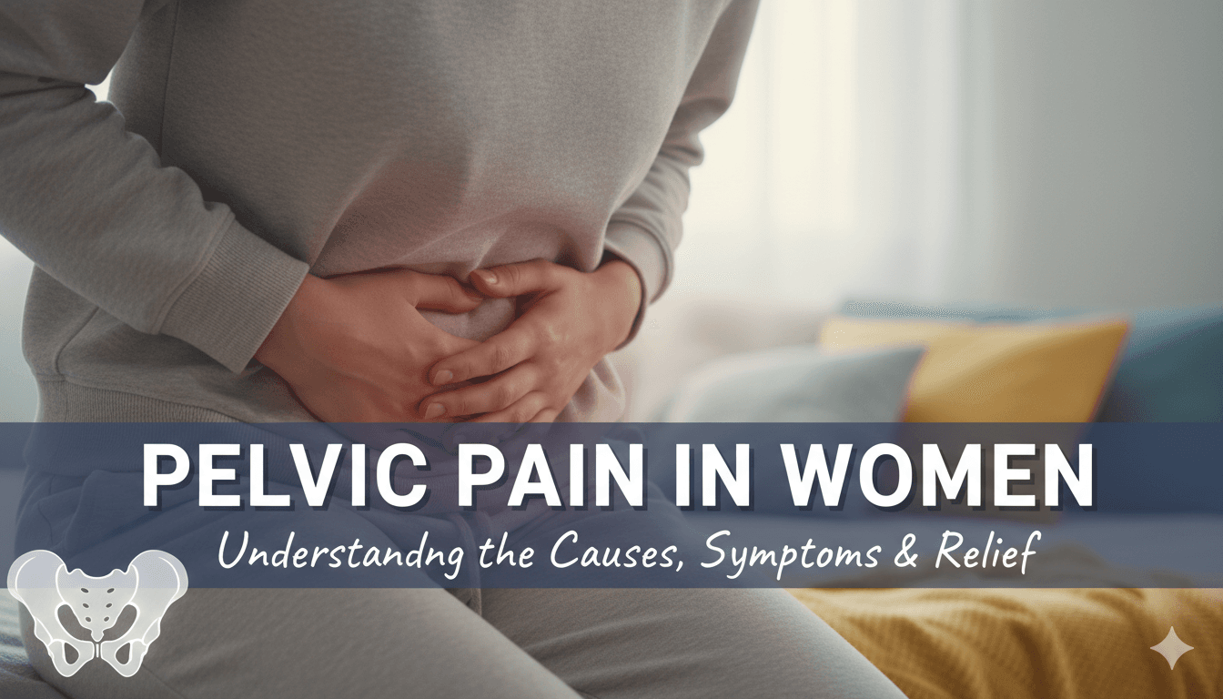 ألم الحوض عند النساء: دليلك الشامل لفهم الأسباب والعلاج