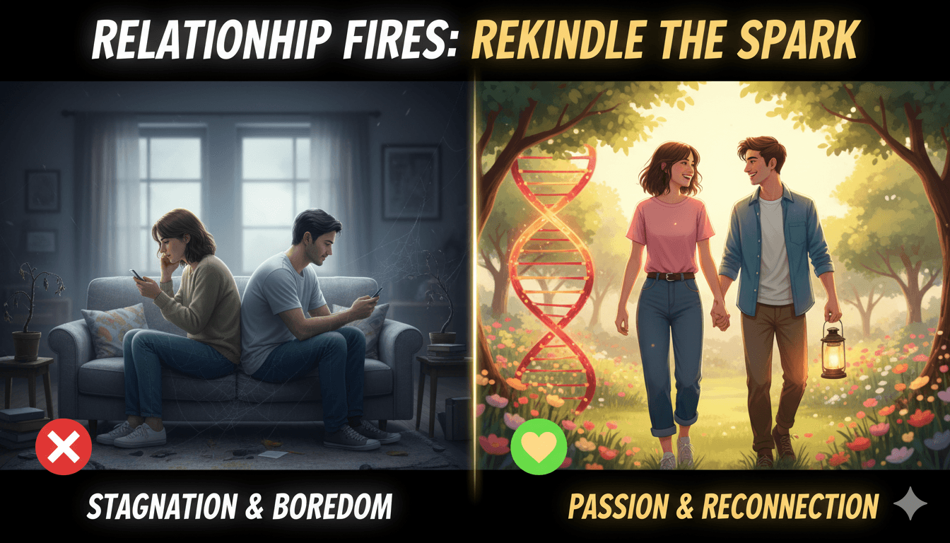 أسباب فترة الفتور في العلاقة العاطفية وكيفية تجديد الشغف