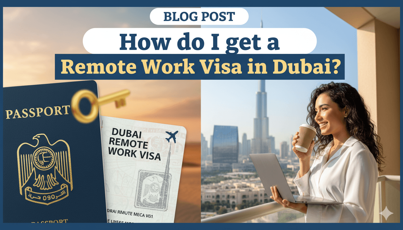 كيف تحصل على تأشيرة العمل عن بعد في دبي؟ الشروط المحدثة 2025 والفرق بينها وبين الإقامة الحرة