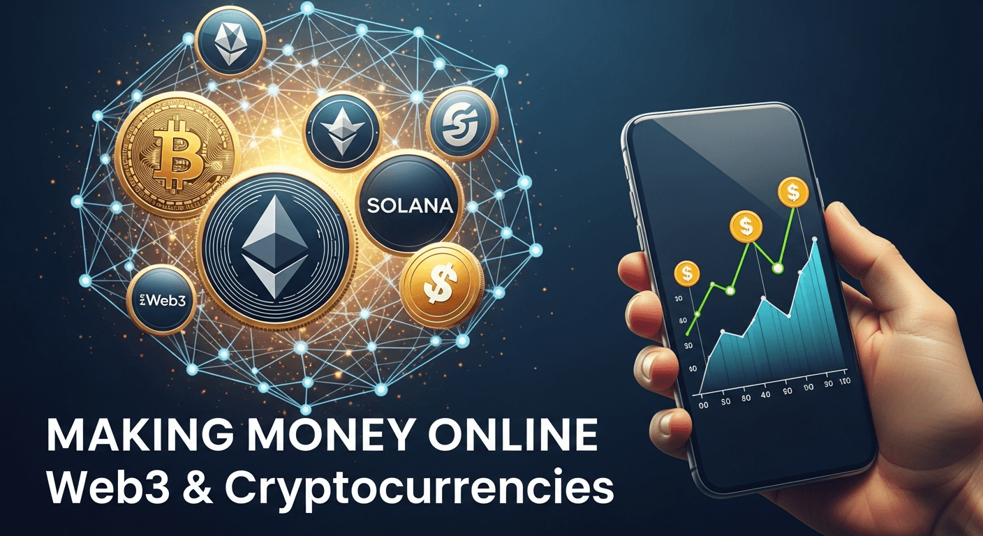 الربح من الإنترنت عن طريق Web3 والعملات الرقمية: توقعات وفرص 2026